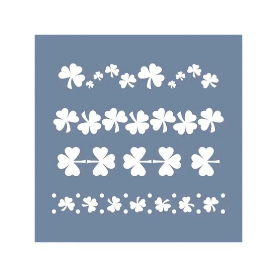 EHB157 Yonca Stencil 60x60cm