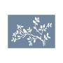 EHB88 Kuş ve Dallar Stencil 21x30cm