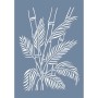 EHB172 Bambu Yaprak Stencil 21x30cm