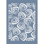 EHB174 Çiçek Desenli Stencil 21x30cm