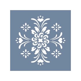 EHB199 Çiçek Stencil 60x60cm
