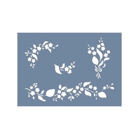 EHB203 Çiçek Stencil 25x35cm