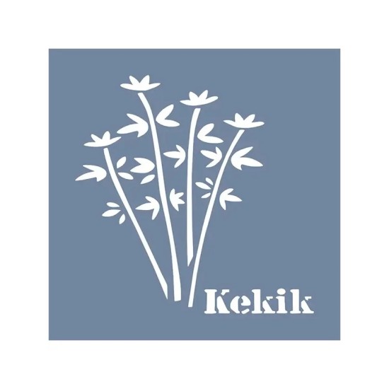 EHB209 Kekik Stencil 40x40cm