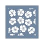 EHB219 Çiçek Stencil 20x20cm