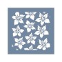 EHB222 Çiçek Stencil 20x20cm