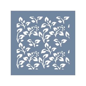 EHB224 Çiçek Stencil 40x40cm