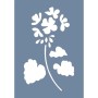 EHB225 Çiçek Stencil 21x30cm