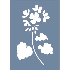 EHB225 Çiçek Stencil 25x35cm