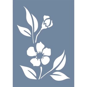 EHB230 Çiçek Stencil 21x30cm