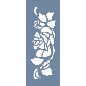 EHB236 Çiçek Stencil 10x25cm
