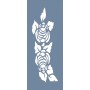 EHB246 Çiçekli Stencil 10x25cm