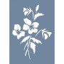 EHB250 Çiçek Stencil 25x35cm