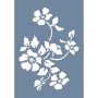 EHB254 Çiçek Stencil 21x30cm