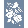 EHB261 Çiçek Stencil 25x35cm