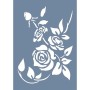 EHB264 Gül Stencil 25x35cm