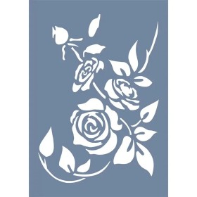 EHB268 Çiçek Stencil 25x35cm