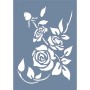 EHB268 Çiçek Stencil 25x35cm