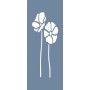EHB273 Çiçek Stencil 10x25cm