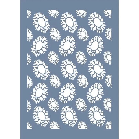 EHB280 Çiçek Stencil 25x35cm