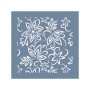 EHB283 Çiçek Desenli Stencil 40x40cm