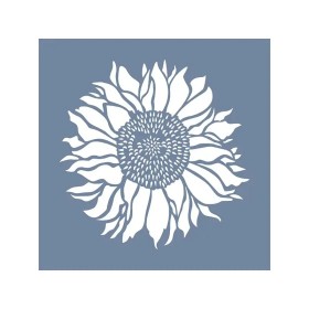 EHB286 Çiçek Stencil 60x60cm