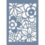 EHB288 Çiçek Desen Stencil 21x30cm