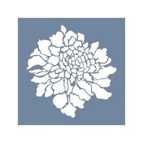 EHB307 Çiçek Stencil 25x25cm