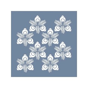 EHBL17 Geometrik Desen Stencil 45x45cm