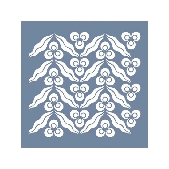 EHBL19 Simetrik Desen Stencil 25x25cm