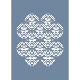 EHBL21 Geometrik Desen Stencil 25x35cm