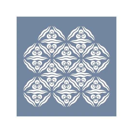 EHBL22 Geometrik Desen Stencil 45x45cm