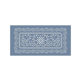 EHBR12 Floral Geometrik Stencil 20x40cm