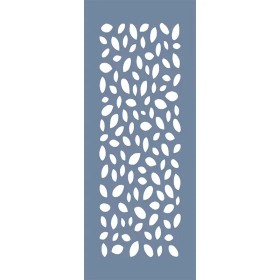 EHBR72 Yaprak Stencil 10x25cm