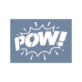 EHÇ45 POW Stencil 25x35cm