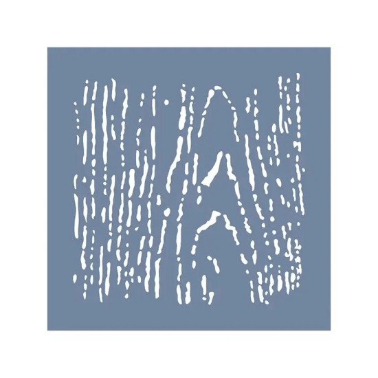 EHDD25 Ahşap Doku Stencil 20x20cm