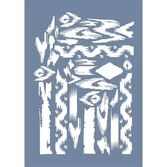 EHDD40 Geometrik Desen Stencil 25x35cm