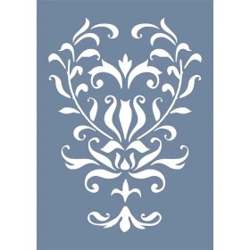 EHFL37 Floral Stencil 25x35cm