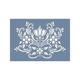 EHFL45 Floral Stencil 25x35cm