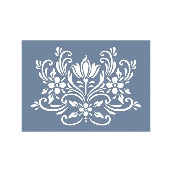 EHFL45 Floral Stencil 25x35cm