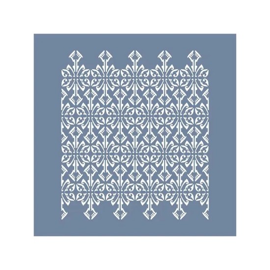 EHFL49 Geometrik Desen Stencil 45x45cm