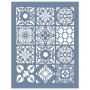 EHFY62 Geometrik Desen Stencil 35x45cm