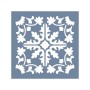 EHFY66 Floral Desen Stencil 25x25cm