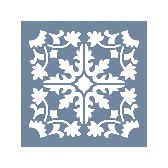 EHFY66 Fayans Desen Stencil 45x45cm