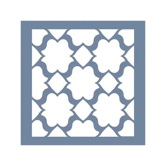 EHFY69 Geometrik Desen Stencil 45x45cm