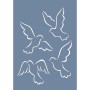 EHH102 Kuş Stencil 25x35cm