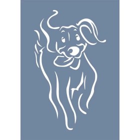 EHH109 Köpek Stencil 25x35cm