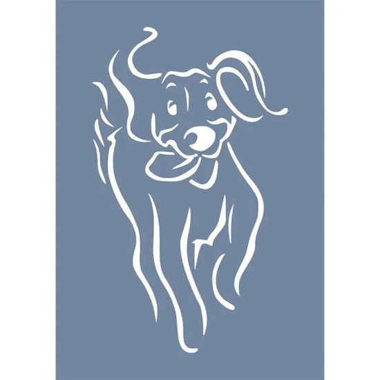 EHH109 Köpek Stencil 25x35cm