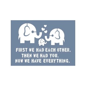 EHH114 Fil Aile Stencil 25x35cm