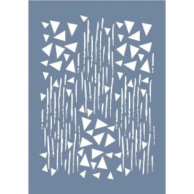 EHKJ10 Geometrik Soyut Stencil 21x30cm