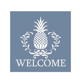 EHKS06 Ananas Stencil 60x60cm